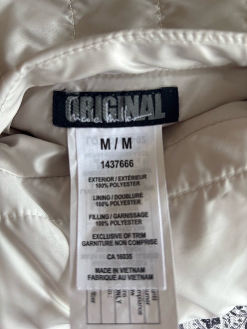 Nicole Miller Reversible vest - Picture 6 of 6